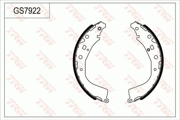 Brake Shoe Set GS7922 - TRW