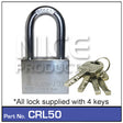 Padlock 50mm CRL50 - Nice Products | Universal Auto Spares