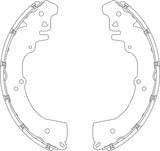 Brake Shoe Set GS7996 - TRW - Brake Shoes - TRW