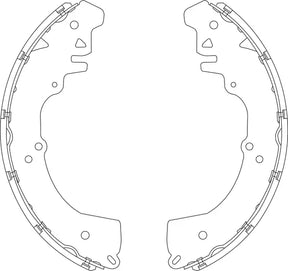 Brake Shoe Set GS7996 - TRW