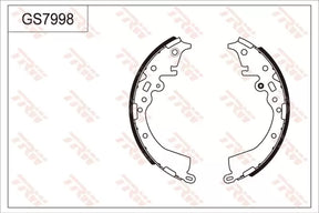 Brake Shoe Set GS7998 - TRW