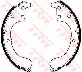 Brake Shoe Set GS8046 - TRW