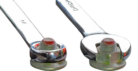 17 Pieces Metric CR-V Combination Spanner Set - PKTool