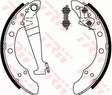 Brake Shoe Set GS8092 - TRW
