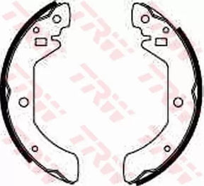 Brake Shoe Set GS8111 - TRW