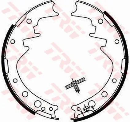 Brake Shoe Set GS8170 - TRW