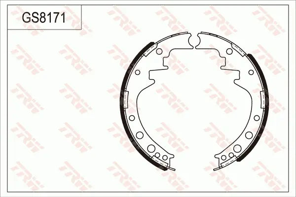 Brake Shoe Set GS8171 - TRW