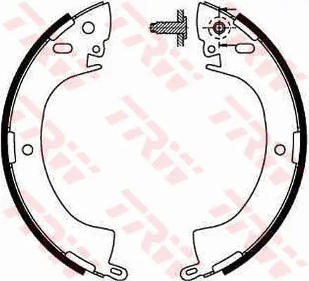 Brake Shoe Set GS8185 - TRW