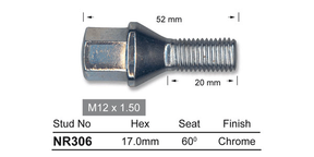 One Piece Stud NR306 - Nice Products | Universal Auto Spares