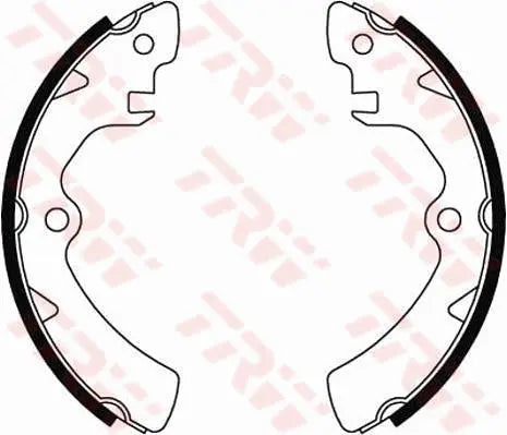 Brake Shoe Set GS8195 - TRW