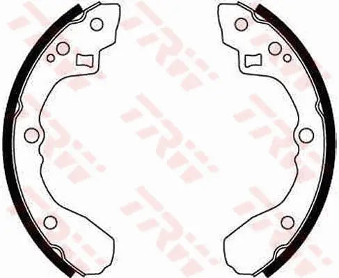 Brake Shoe Set GS8205 - TRW