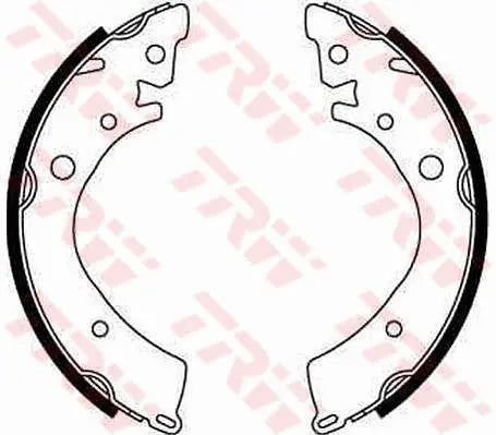 Brake Shoe Set GS8215 - TRW