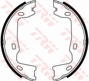 Brake Shoe Set, Parking Brake GS8223 - TRW
