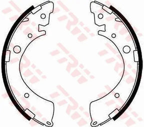 Brake Shoe Set GS8245 - TRW