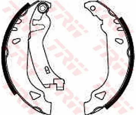 Brake Shoe Set GS8269 - TRW