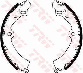 Brake Shoe Set GS8278 - TRW
