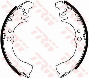Brake Shoe Set GS8281 - TRW