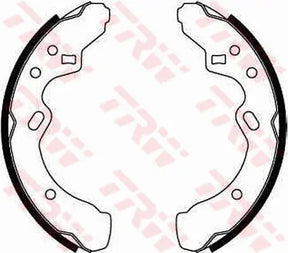Brake Shoe Set GS8828 - TRW
