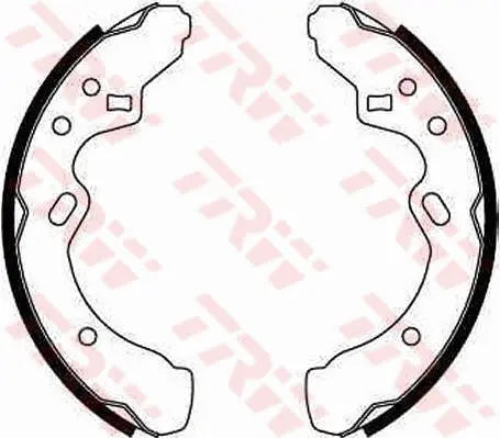 Brake Shoe Set GS8288 - TRW