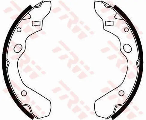 Brake Shoe Set GS8290 - TRW