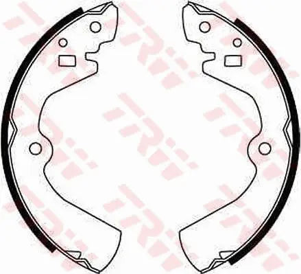 Brake Shoe Set GS8308 - TRW
