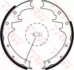 Brake Shoe Set GS8444 - TRW
