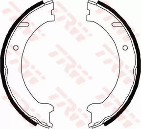 Brake Shoe Set, Parking Brake GS8447 - TRW