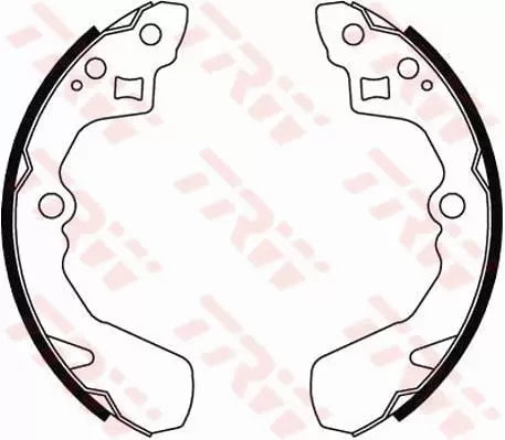 Brake Shoe Set GS8456 - TRW