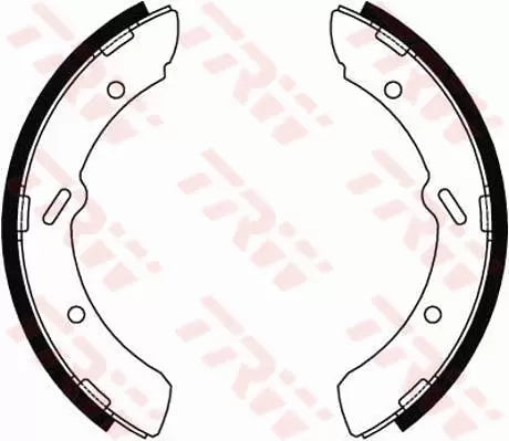 Brake Shoe Set GS8459 - TRW