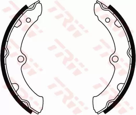 Brake Shoe Set GS8464 - TRW