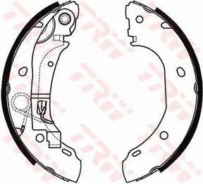 Brake Shoe Set GS8472 - TRW