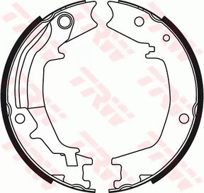 Brake Shoe Set, Parking Brake GS8489 - TRW
