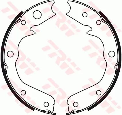 Brake Shoe Set, Parking Brake GS8497 - TRW