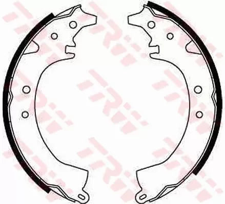Brake Shoe Set GS8500 - TRW