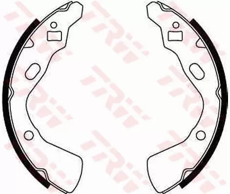 Brake Shoe Set GS8519 - TRW