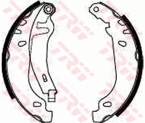 Brake Shoe Set GS8931 - TRW