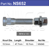 Stud & Nut NS652 - Nice Products | Universal Auto Spares