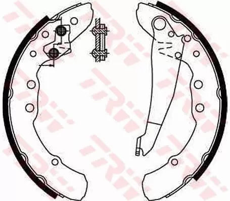 Brake Shoe Set GS8544 - TRW