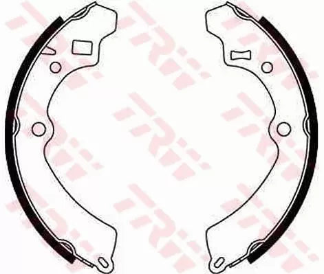 Brake Shoe Set GS8548 - TRW