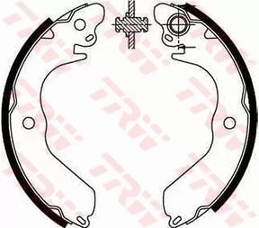 Brake Shoe Set GS8553 - TRW