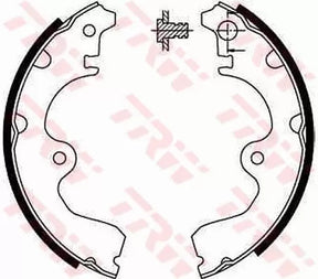 Brake Shoe Set GS8554 - TRW