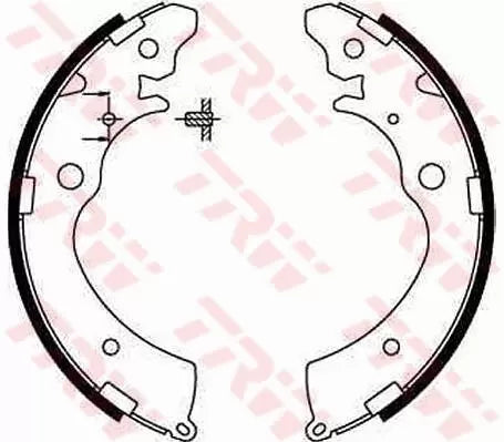 Brake Shoe Set GS8559 - TRW