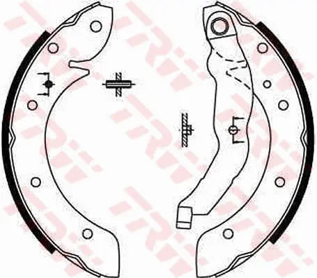 Brake Shoe Set GS8567 - TRW