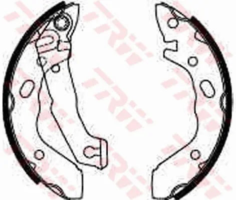Brake Shoe Set GS8568 - TRW