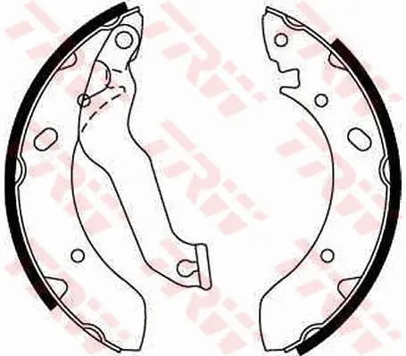 Brake Shoe Set GS8569 - TRW