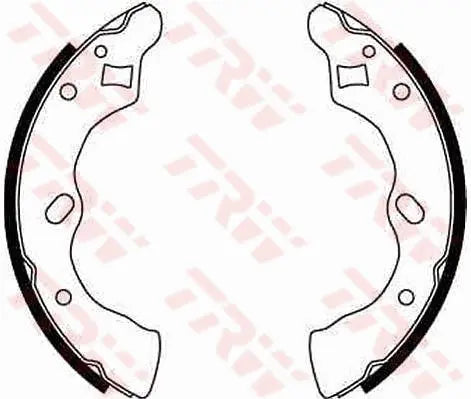 Brake Shoe Set GS8581 - TRW