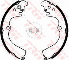 Brake Shoe Set GS8584 - TRW