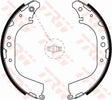 Brake Shoe Set GS8592 - TRW