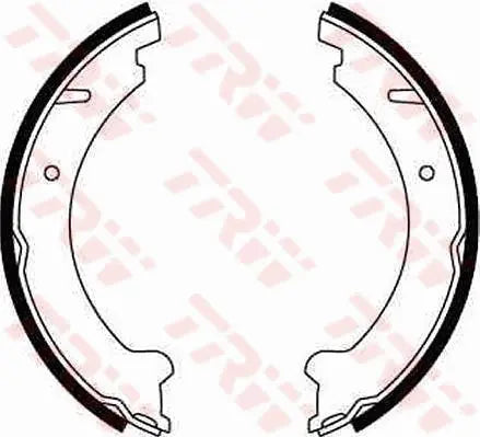 Brake Shoe Set, Parking Brake GS8599 - TRW