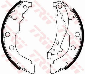 Brake Shoe Set GS8617 - TRW